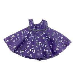 Purple and Silver Dress